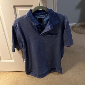 Tailorbyrd golf polo blue medium